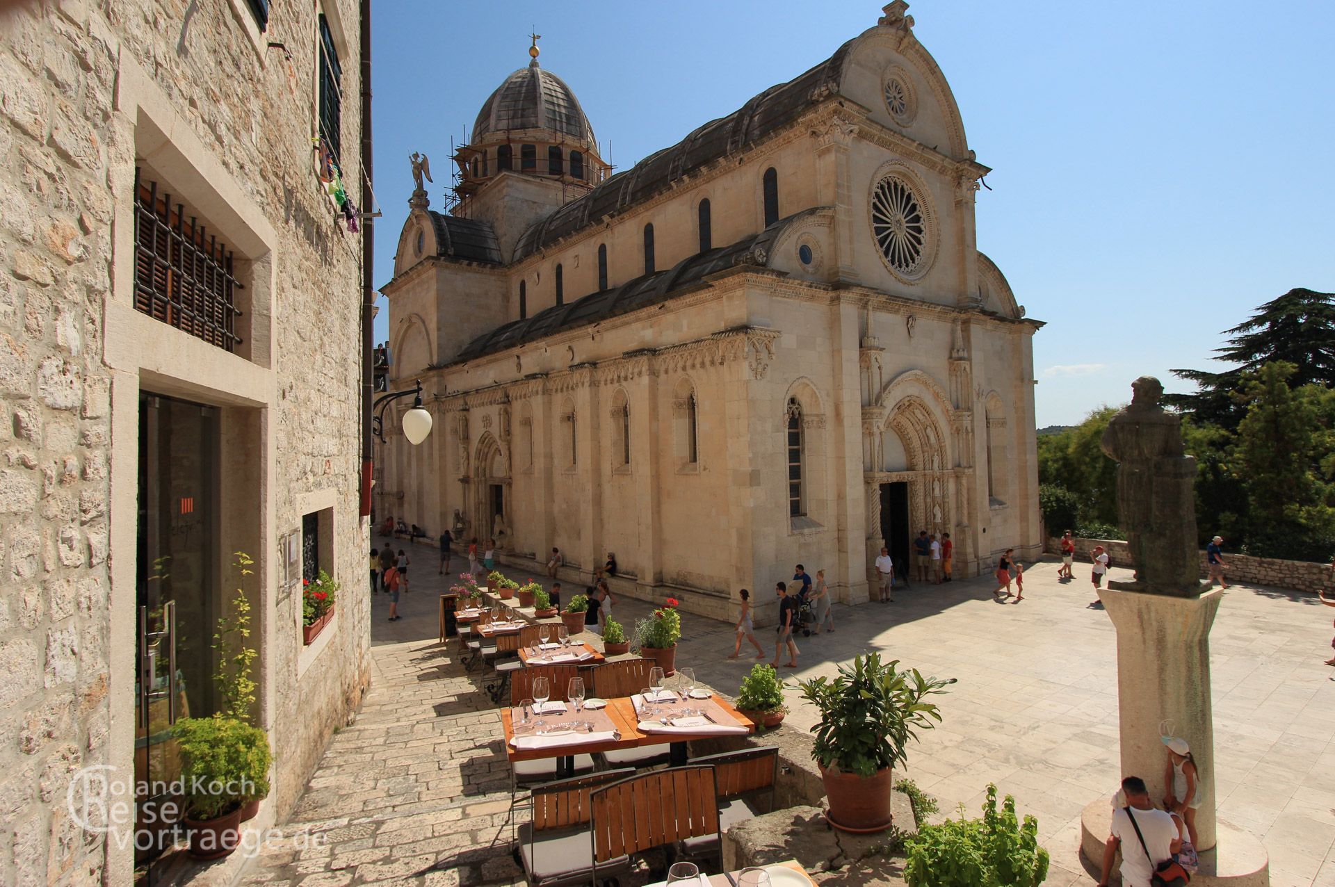 Kroatien - Dalmatien - Sibenik - Kathedrale St. Jakob, (Weltkulturerbe)
